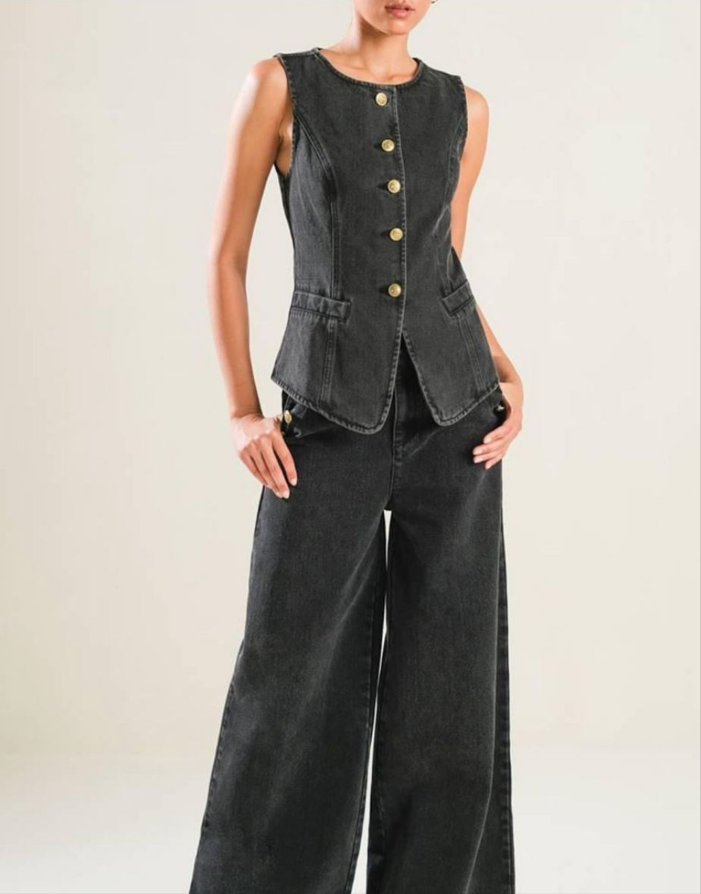 Black Set Denim