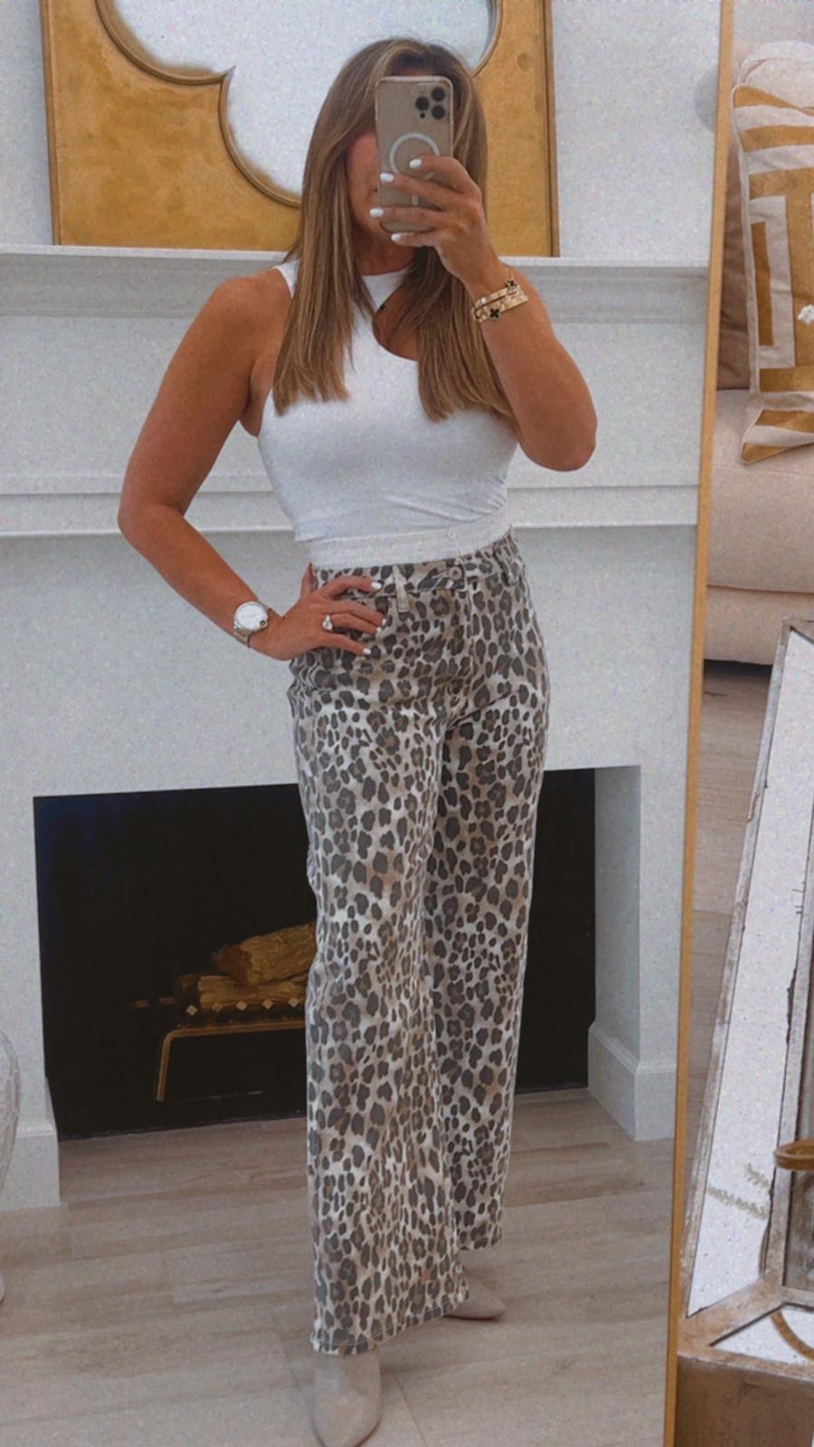 Jean Animal Print