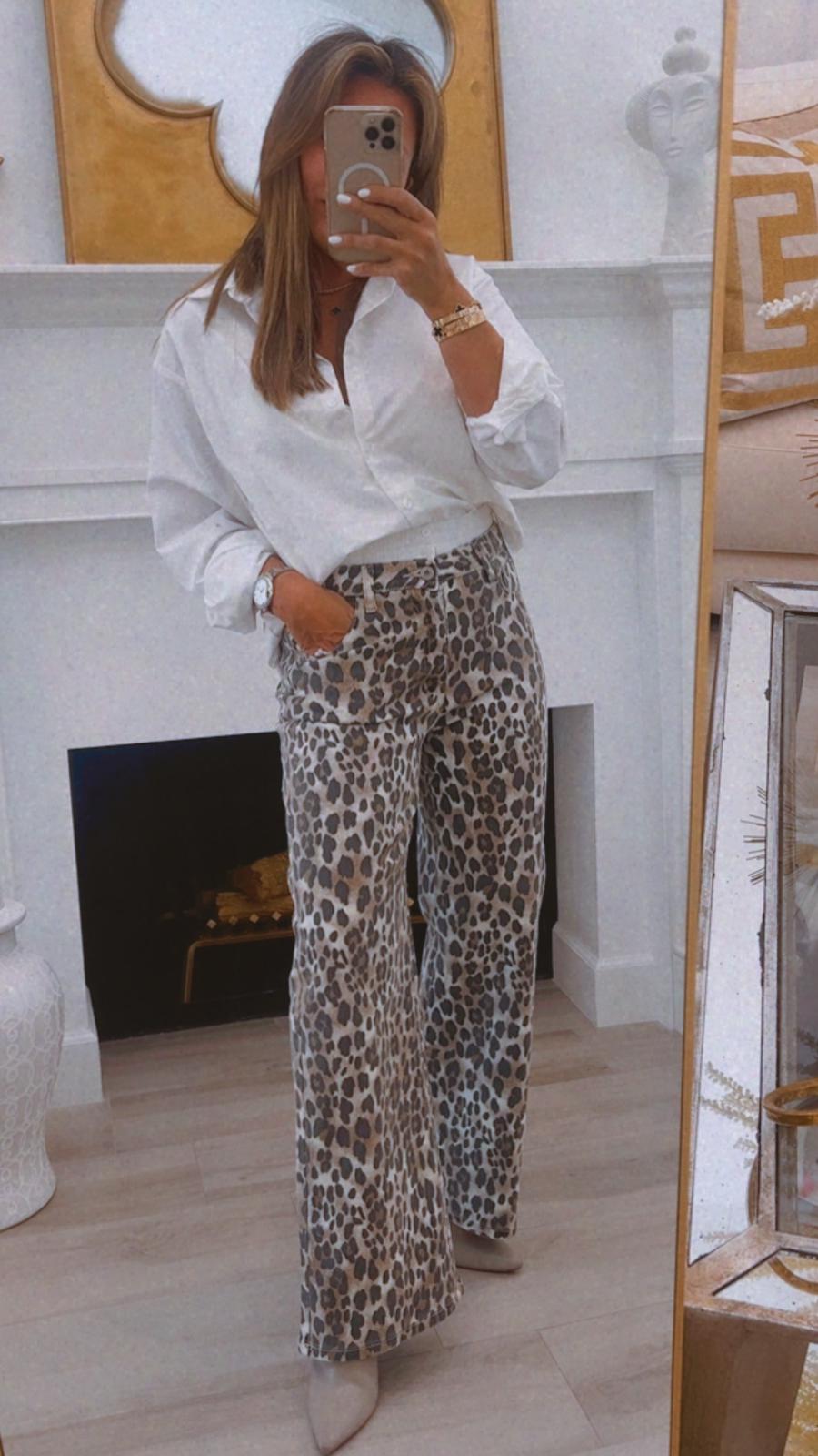 Jean Animal Print