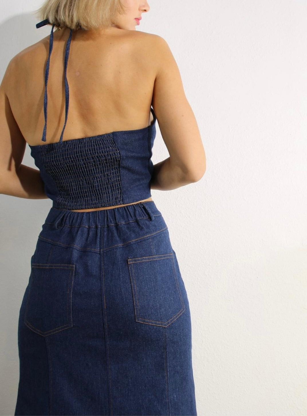 Denim Rose Set