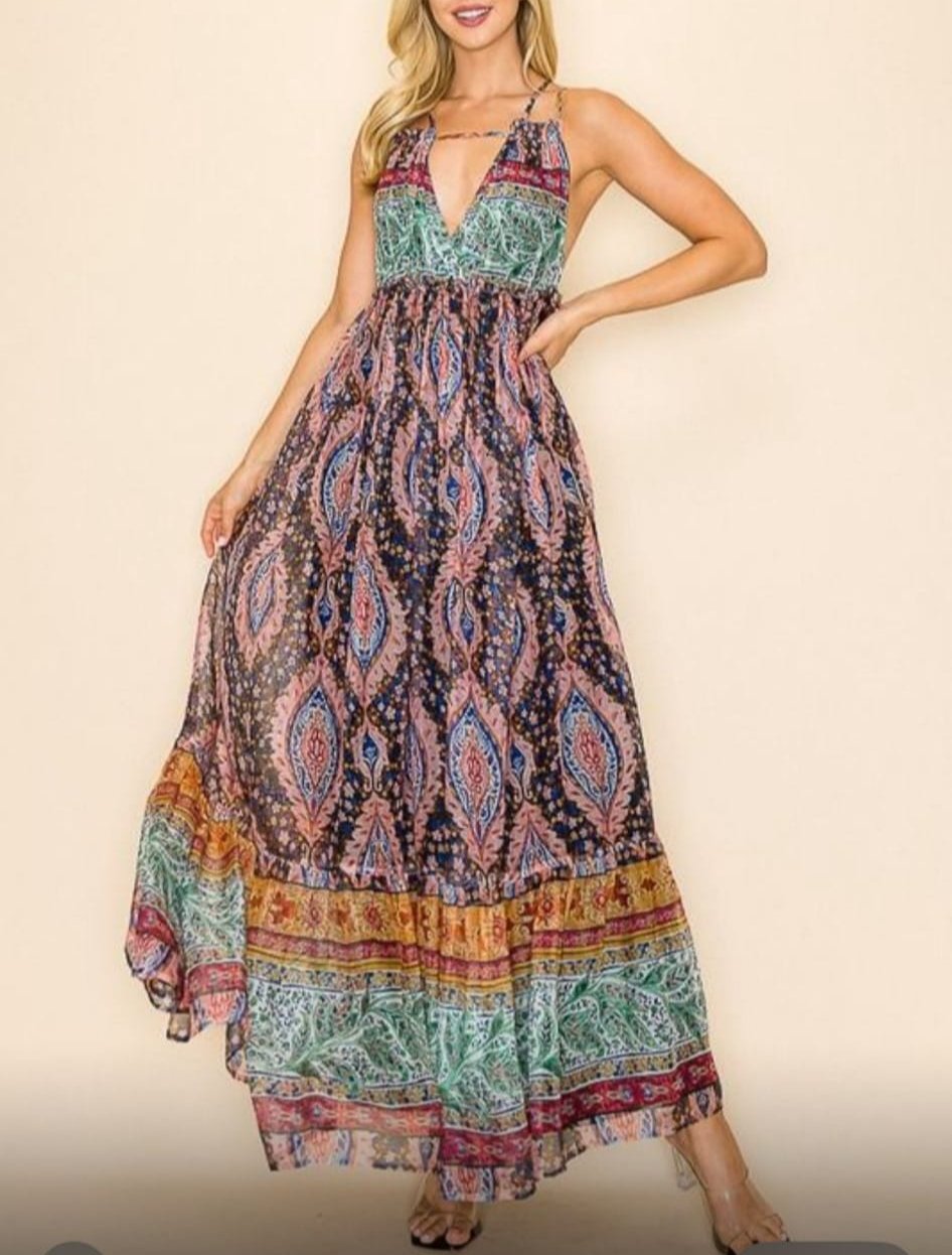 Boho Chic Dress A