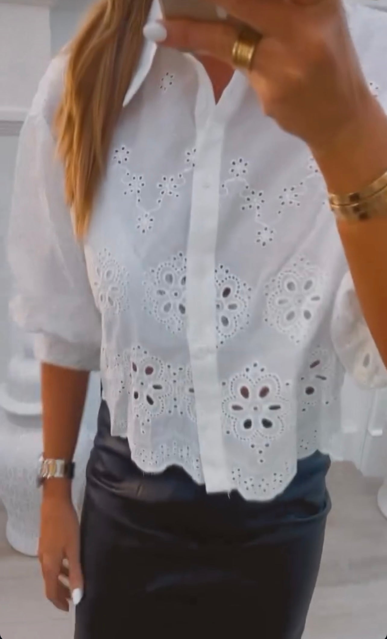 White blouse