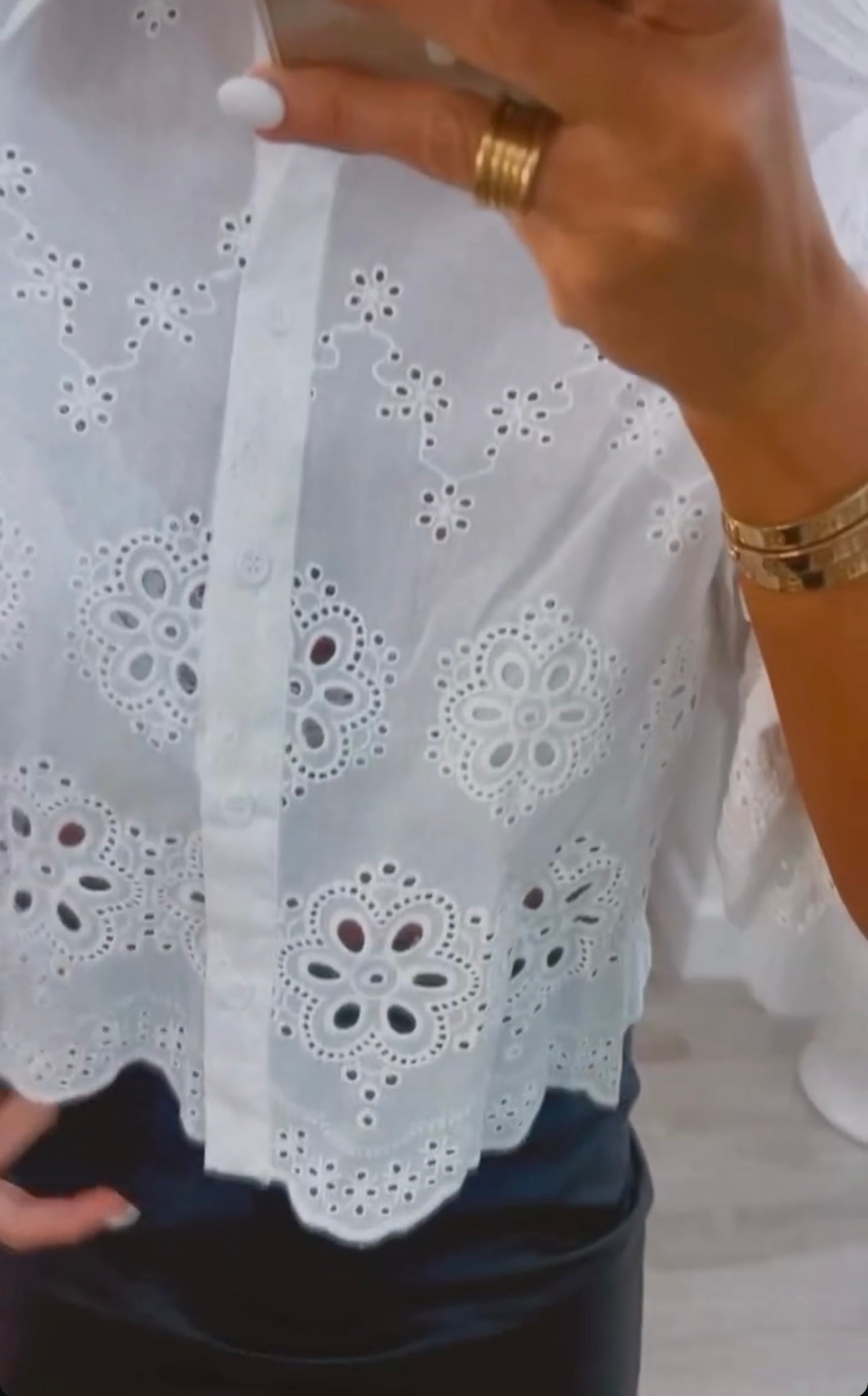 White blouse