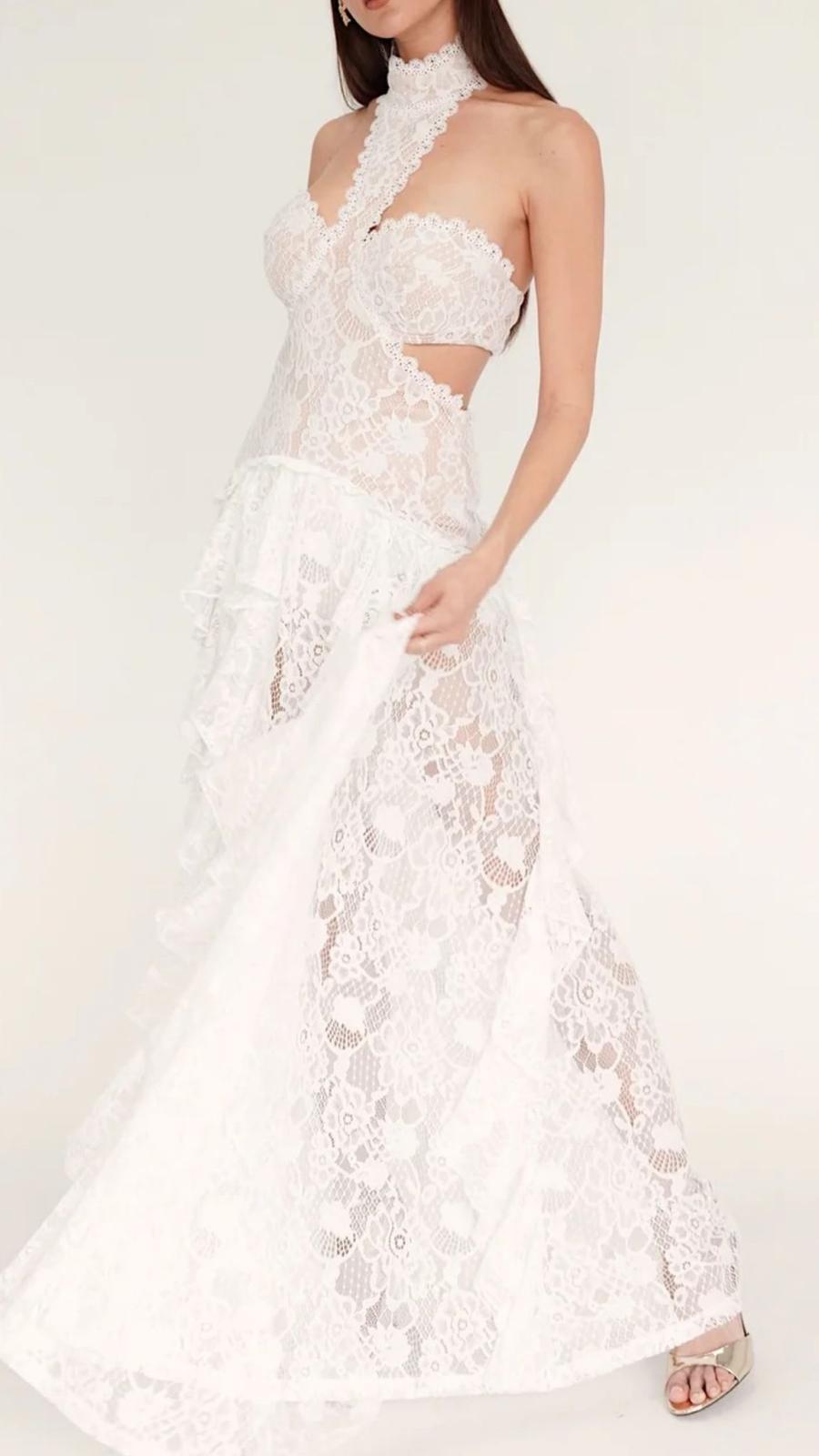 Halter Unique Dress A